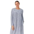thumbnail image 6 of Aria Women’s 100% Cotton Long Sleeve Ballet Nightgown, Sizes XS-5X, 6 of 7