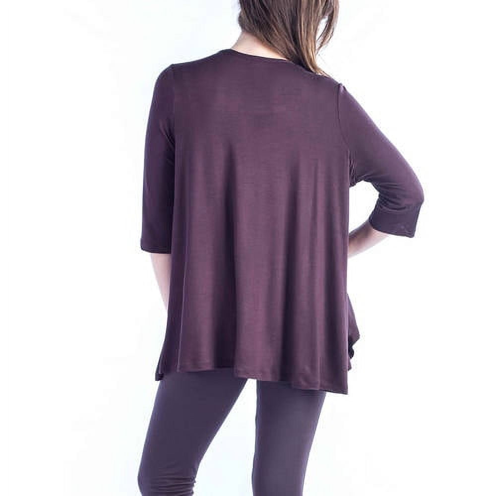 24/7 Apparel Women's 3/4-Sleeve Open Shrug