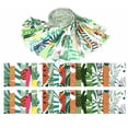 thumbnail image 1 of Soimoi 40 Pcs Bandes de Tissus Prédécoupées à Imprimé Tropical Enroulables 1.5x42 Pouces Rouleaux de Gelée de Coton pour Courtepointe - Multicolore, 1 of 5