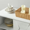 thumbnail image 5 of 14 Karat Home Adjustable Shelves Contemporary Credenzas & Sideboards, Wood White, 5 of 10