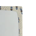 thumbnail image 3 of Ambesonne Ethnic Fitted Sheet, Traditional Square Pattern, Twin Size, Cream Dark Lavender, 3 of 5