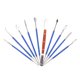 thumbnail image 2 of Juego Profesional de 10 Herramientas de Esculpido en Cera Dental, Acero Inoxidable de Alta Calidad, Incluye Estuche de Almacenamiento Negro, Ideal para Cuidado Dental Integral, Color Azul Opcional., 2 of 7