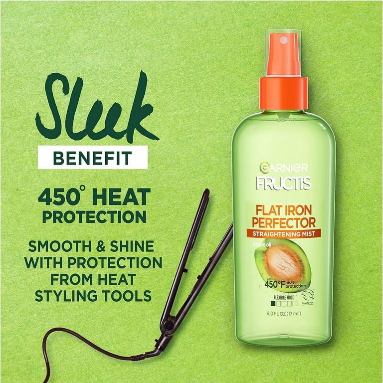 Garnier Hair Care Fructis Style Flat Iron Perfector Straightening Mist Sleek 2 Count