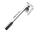 thumbnail image 3 of Hml Weeder Puller Tools Garden Weeder Pulling Tools Portable Garden Hoe Tools Uprooting Weeding Tools 4 Teeth Steel Hand Weeder For Vegetable Gardening, 3 of 9