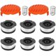 thumbnail image 1 of Black+decker A6481 Bobina + Paquete De 6 Línea Para Cortacésped Reflex null ingen, 1 of 1