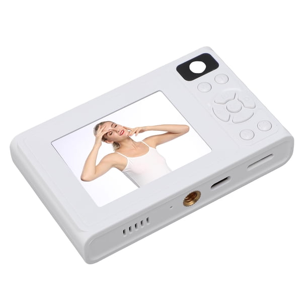 Cámara Digital 1080p 48MP, Cámara De Viaje De Doble Lente Con Luz De Relleno Para Campus Para Acampar Y Aventuras Al Aire