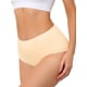 thumbnail image 4 of INSPIRAR CHIC Ropa interior para el Día de la Madre para Mujeres, Panties de Control de Abdomen de Cintura Alta, Braguitas Transpirables M Beige, 4 of 4