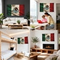 thumbnail image 7 of Mexican American Flag Proud Mexico Four Hole Decorated Banner Flag for Garden Yard Home Decoration Indoor Outdoor 2x3 Ft, 7 of 7