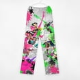 thumbnail image 3 of Splatoon Pajama Pants Sleep Pants Soft Elastic Waist PJ Bottoms Lounge Pants, 3 of 7