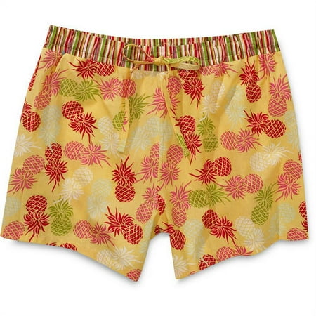 Women's Pineapple Boxer Shorts