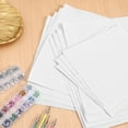 thumbnail image 3 of YOSADIER 12Pcs Cross Stitch Fabric Embroidered Fabric Polyester Cotton White 14 Count For Wall Hangings, 3 of 6