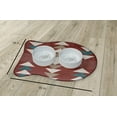 thumbnail image 2 of Simply Daisy Sagebrush Fish Shape Pet Feeding Mat for Cats, 2 of 3