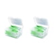 thumbnail image 4 of Soidarity 40 Uds. Cepillo interdental cabeza de hilo flexible Push-Pull cepillos de de plástico en forma de I herramienta de higiene bucal Verde 0.8 mm 2piezas Soidarity CBP089677, 4 of 5
