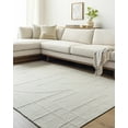 thumbnail image 2 of BoutiqueRugs Yvian Contemporary Area Rug - Light Silver - 9' x 12', 2 of 6
