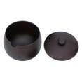 thumbnail image 3 of Spice Jar Sugar Bowl with Lid, Wooden Condiment Bowls Salt Sugar Container Salt Pepper Bowls Seasoning Condiment Containers for Chicken Powder Sugar Spice(Black), 3 of 8
