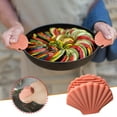 thumbnail image 1 of Fiudx Agarraderas de Silicona, Guantes de Cocina Resistentes Al Calor, Pinza Antideslizante para Cazuela, Accesorios de Cocina para El Hogar, Aptos para Horno y Lavavajillas (Juego de 2 Pares), 1 of 7
