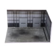 thumbnail image 1 of Escena de coche a escala 1/64, escenario de estacionamiento, taller de reparación realista, diorama de fondo para adorno, coche de juguete fundido a, 1 of 10