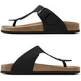 thumbnail image 2 of Women's Buckle Footbed Sandals shikongkuajing, 2 of 8