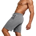 thumbnail image 5 of Lovzfmll Men's Summer Beach Casual Running Sports Shorts, 5-Inch Straight Leg Athletic Bermuda Shorts Dark Gray, S, 5 of 9