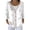 White, variant on Women's Sweater V-Neck Long Sleeve Paw Print Button Front Cardigan Open Front Knit Top Jacket for Casual Outfits