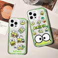 thumbnail image 2 of Sanrio Keroppi Phone Case For iPhone 11 12 Mini 13 14 15 Pro Max Transparent Shell z2 iPhone11promax, 2 of 5