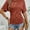 Dark Red, variant on Women's Ruched Fitted T-Shirt Short Sleeve Crew Neck Slim Fit Casual Top for Everyday Style