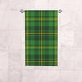 thumbnail image 6 of Absorbent Soft Hand Fingertip Towels 2 Pcs Face Bath Towels Set St. Patricks Green and Orange Tartan Plaid Washcloths for Bathroom Hotel Kitchen 30x15in, 6 of 6