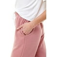 thumbnail image 5 of Women's High Waisted Sporty Gym Athletic Fit Jogger Sweatpants and Loose fit Lounge Trousers Made in USA…, 5 of 7
