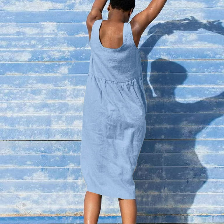 chinese dress ladies The Uptown A Line Linen Mini Dress L Neutral Ground S