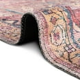 thumbnail image 3 of Unique Loom Nostalgia Collection Area Rug - Katie (5' 3" Octagon Pink/Blue), 3 of 11