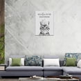 thumbnail image 6 of Cat Animal Prints Bathroom Wall Art Funny Quotes Bathroom Sign Toilet Room Decor Funny Bathroom Decor Bathroom Signs Poster Toilet Art Guest Bathroom Wall Decor 12"x16", 6 of 6