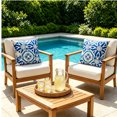 thumbnail image 7 of YLLN 18x18 in Outdoor Throw Pillows Set of 2, Waterproof & Fade-Resistant, Decorative Cushion With hidden zipper, for Patio Furniture (Blue), 7 of 7