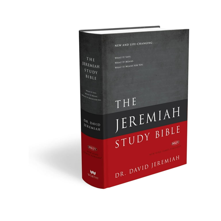 未開封　JOSEPH KEILBERTH 22CD Jeremiah Study Bible-NKJV, (Hardcover) - Walmart.com