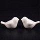 thumbnail image 2 of 2 Juego de Los Pajaros Del Amor de Ceramica de la Boda Saleros Y Pihombresteros Personalizada Favores -, Color Blanco, 2 of 5