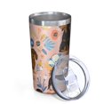 thumbnail image 2 of Dachshund and Flower 10oz Tumblers Stainless Steel Tumbler with Lid and Straw,Vacuum Insulated Double Wall Travel Tumbler Cups with Cleaning Brush for Coffee, Tea, 2 of 4