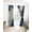 Blue, variant on Marble Red Blackout Curtains 45 Inches Long for Bedroom, Modern Abstract Gold White Brick Stone Motif Thermal Insulated Room Darkening Black Out Window Curtain Panels Grommet Drapes for Living Room