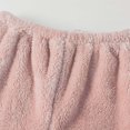 thumbnail image 4 of Efsteb Womens Pajamas Sets Lamb Fleece Home Set Button Turndown Collar Long Sleeve Tops Long Pants Pajama Set Comfy Solid Color Fall Winter Warm Sleepwear Home Wear Sets (Hot Pink,XL), 4 of 8
