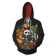 thumbnail image 3 of Sudadera con capucha con estampado 3D de pesadilla antes de Navidad para hombres y mujeres, sudaderas con capucha de Jack Skellington Sally, sudaderas con capucha de Cosplay de terror de Halloween, re, 3 of 5