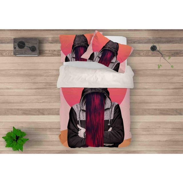 3D Abstract People Photos Quilt Cover Set Bedding Set Pillowcases 94