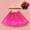 Hot Pink, variant on Oalirro Ballet Skirt Gift for Kids Mini Skirt Women Star Sequins Mesh Pleated Tulle Princess Skirt with LED Small Bulb Skirt White