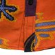 thumbnail image 3 of Camisas Oversize Hombre Camisa de manga larga con solapa y hebilla de bolsillo con impresión digital 3D para hombre (Orange, 3XL), 3 of 7