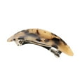 thumbnail image 2 of Pinza De Pelo De Acetato Francés Para Mujer, Horquilla De Leopardo Curvada, Horquilla, Café Sunnimix Pinzas de cabello, 2 of 8