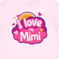 thumbnail image 4 of Inktastic I Love My Mimi Grandma Girls Baby T-Shirt, 4 of 5