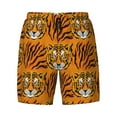 thumbnail image 4 of Lsque Mens Swim Trunks Tiger Pattern - Bathing Suit Compression Liner - Beach Swim Shorts Swimwear - (S-3XL) - Stretch Quick Dry -X-Large, 4 of 9