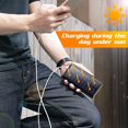 thumbnail image 3 of Chargeur Portable pour Batterie Solaire avec LEDs et 2 Ports de Sortie USB, 3 of 4