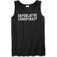 thumbnail image 1 of Camiseta sin mangas WeSC Superlative Conspiracy para hombre color negro pequeña, 1 of 1