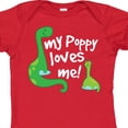 thumbnail image 4 of Inktastic My Poppy Grandpa Loves Me Boys Baby Bodysuit, 4 of 5