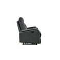 thumbnail image 5 of Recliner Chair with USB Port, Modern Living Room Chair with Footrest, Single Sofa Chair with Thick Seat Cushion and Backrest, Home Theater Seating Indoor Lounge Furniture, Dark Gray, 5 of 7