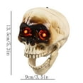 thumbnail image 3 of YOHAVEN Halloween Motion Sensor Skull Decoration Glowing Red Eyes Hanging Floor Indoor Outdoor Haunted House Party Scary Decor, 3 of 9