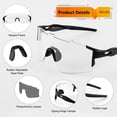 thumbnail image 4 of Gafas de Sol para Ciclismo OULAIQI Fotocromáticas UV400 para Hombre y Mujer, 4 of 7